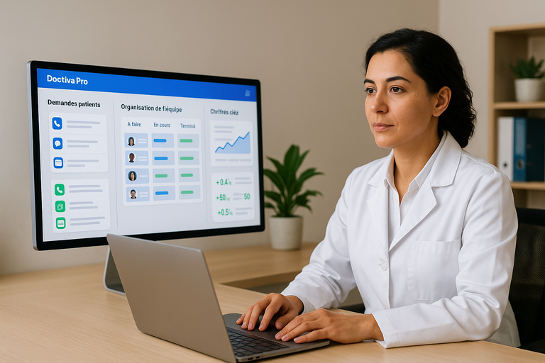 Doctiva Pro – CRM médical pour cabinets au Maroc